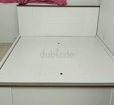 King size cot with mattress