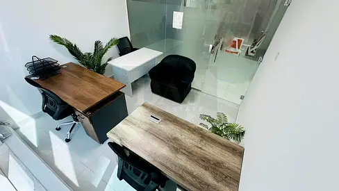 Discover the joy of hassle-free renting| Fully fitted office for Rent