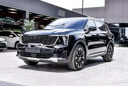 Kia Sorento 2025 | Korean Specs | Clean Title | 13K KM | Black | كيا سورينتو 2025 وارد كوري