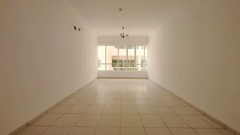 Huge 2bhk apartment available with balcony with built-in wardrobe gym pool near to Dubai exit