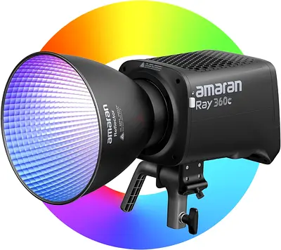 AMARAN Ray 360c RGB LED Monolight (BRAND NEW)