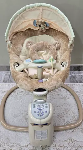 Gentle Baby Rocker with Soft Plush Design