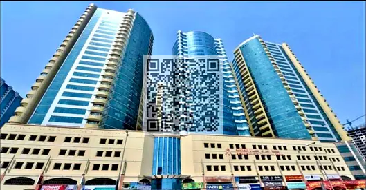 شقة واسعة مكونة من غرفتي نوم وصالة للبيع في أبراج هورايزون، عجمان - بدون موقف سيارات