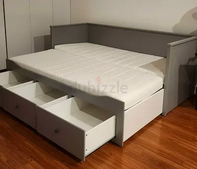 Ikea Day bed with two mettreses available in perfect condition