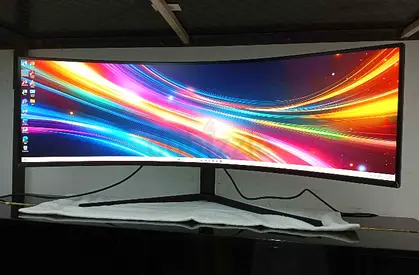 The Samsung Odyssey G9 (49-inch) is a super ultrawide curved gaming monitor, known for its immersive