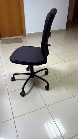 Black Mid-Back Swivel Office Chair- IKEA— Excellent Condition