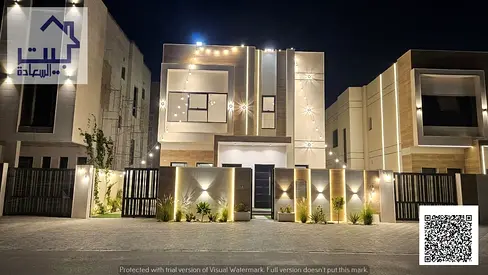 ✨ Luxury Villa for Rent in One of Ajman's Most Prestigious Areas | 4 Master Bedrooms + Roof with a Modern and Elegant Design ✨