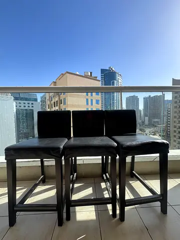 Leather Bar chairs for sale