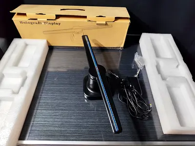 Holographic LED Fan Display (Hologram Display) -