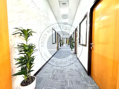 Brand New Furnished Offices | Prime Location | Dewa Chiller Wifi Free