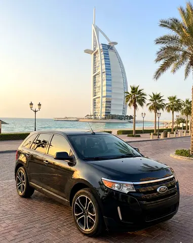Ford Edge SEL 2014 GCC Specs Black Outside 2 Ton Leather Seats Super Clean Low Mileage