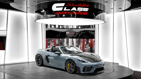 Porsche 718 Spyder RS Weissach - 2024 - Euro Specs
