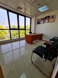 550 SQFT FITTED OFFICE@ABU HAIL METRO STATION