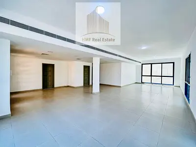 Spacious 5BR Semi-Independent Villa + Maid’s Room with Private Outdoor Space | Modern Finish | Prime Location - Al Garhoud