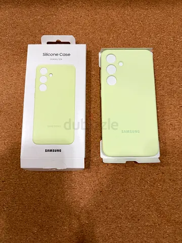 Silicone Case for Samsung Galaxy S24 - Lime
