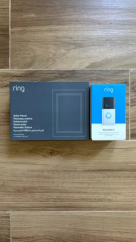 Ring Doorbell + Solar Panel