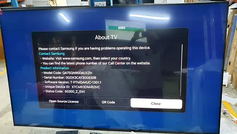 Samsung 75 Inch tv , 4K Neo QLED TV, 120Hz, Quantum HDR, Free Delivery + Warranty, 75QN90D