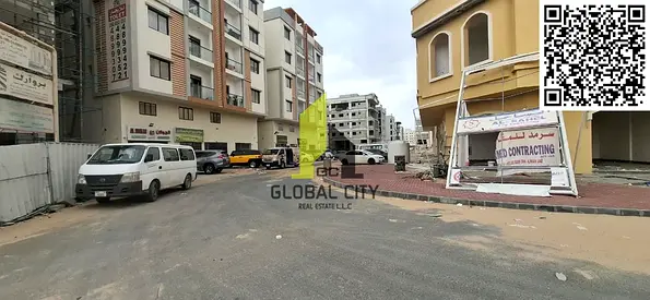 قطعة أرض سكنية وتجارية للبيع في مدينة العليا العالمية، عجمان، قطعة أرض زاوية مطلة على الحديقة، مساحتها 420 متر مربع (4520 قدم مربع)، موقع مميز، السعر