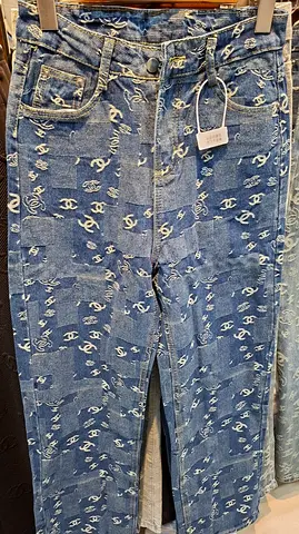 Channel Blue Denim Jeans