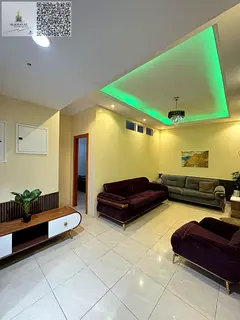 Studio for monthly rent available in corniche residential tower fully furnished including all the bi