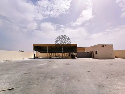 Excellent opportunity! Prime location open yard with shade and electricity, ideal for multiple uses. Rent only AED 180K per year.