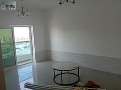 1BR apartment for annual rent in Al Jurf 2 Ajman, master room, 2 bathrooms, 2 balconies, prime locat