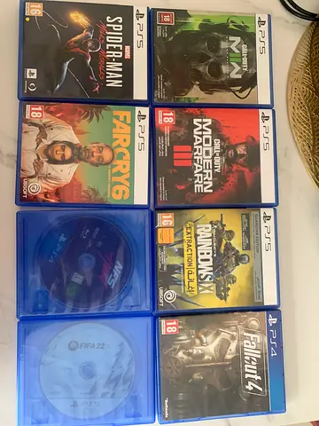 Playstation cd, compatible with ps4 and ps5, bundle, also available individually