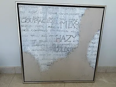 Original abstract painting by Chili