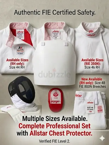 Fencing professional Allstar full gear ( negotiable price)