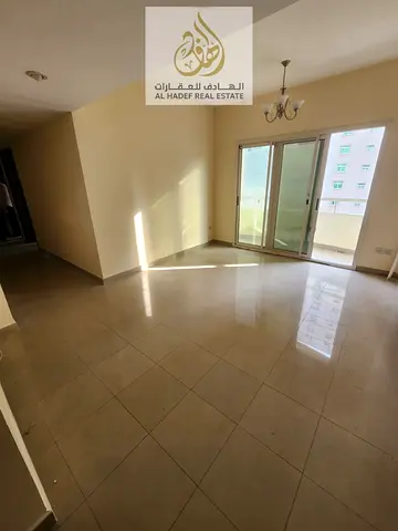 Two bedroom apartment for rent in Sharjah Abu Shagara with balcony and prime location near all services