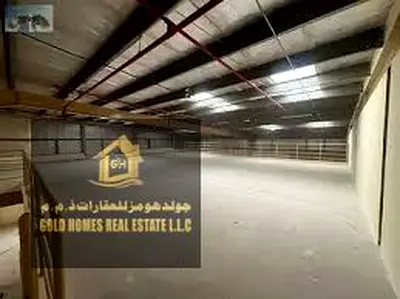 مجمع مستودعات وسكن عمال مؤجر بالكامل | استثمار رئيسي في منطقة عجمان الصناعية 1