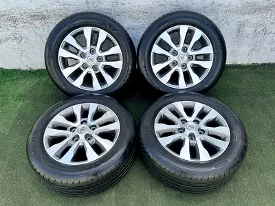 4x Original Toyota 20” rims with Goodyear tyres