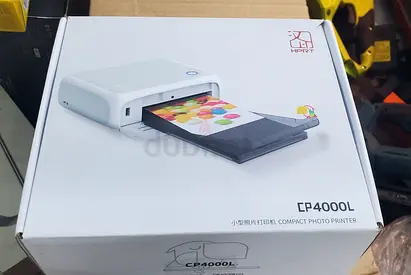 HPRT CP4000L Portable Full Color Photo Printer Mini Househeld Thermal Sublimation Printer 4x6 Inch 3