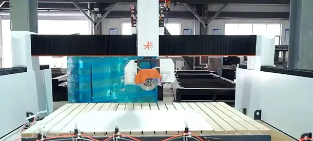 5-Axis Bridge Cutter Machine