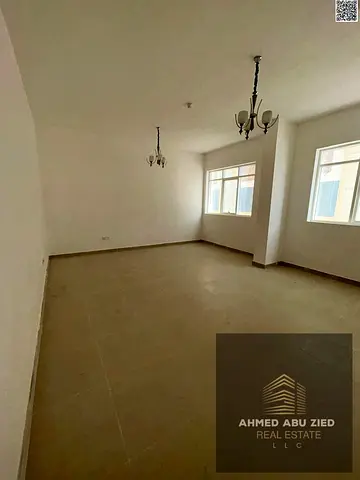 Two bedrooms and a living room with a master bedroom and a balcony with an open view in Princess Village. Prime location directly on Sheikh Zayed Road