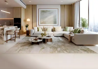 شقة بغرفتي نوم | بن غاطي تيتانيا | إطلالة على وسط المدينة وحمام السباحة | خيار مفروش