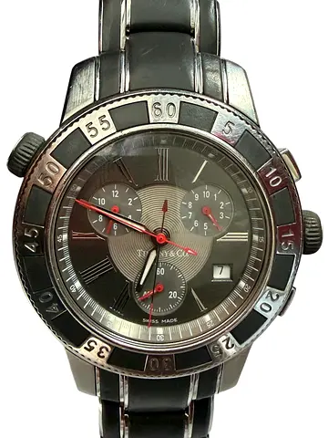 Authentic Used Tiffany  Co Chronograph Stainless Steel Men’s Watch 42 MM