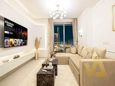 شقة فندقية مفروشة بغرفة نوم واحدة | فيدا دبي مول تاور 1 | إطلالات البرج ووسط المدينة