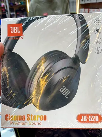 JBL JB-520 Over Ear Headphones - Sealed, Brand New