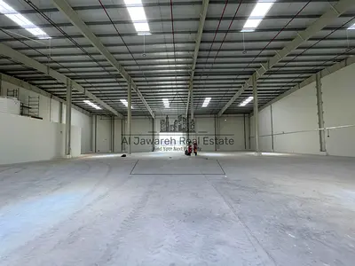 New warehouse for rent, 7515 sq ft, 90 kW electricity, ready for lease.