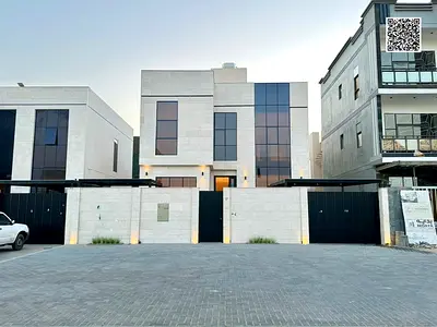 For sale: Villa near the mosque. One of the most luxurious villas in Ajman. Super deluxe construction and finishing, very spacious living area and roo