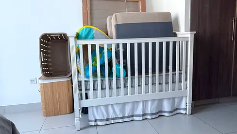 Pottery and Barn baby crib