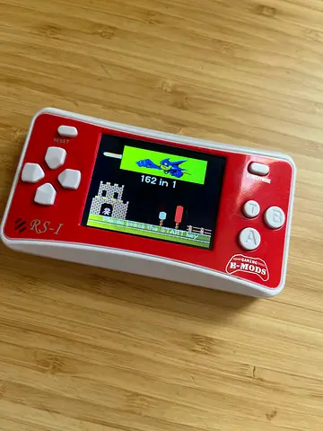 Retro Pocket Handheld RS-1 — 162-in-1 Built-in Games, Working