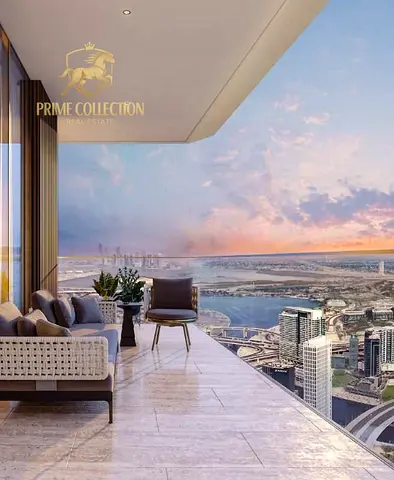 High Floor | 1 BR | Dubai Creek View | Corner Layout