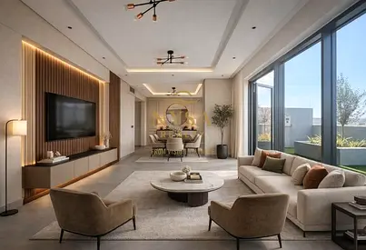 Brand New| 3BR Duplex+Maid+Store | Private Garden & Pool