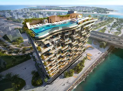 Waterfront Apartments | Modern Architecture Dubai
