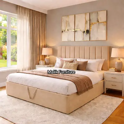 Brand new Queen size bed storage bed king bed mattress queen bed king size bed family bed double bed