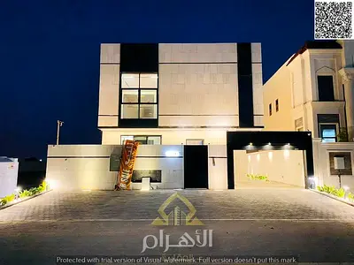 With only a 10% down payment | Own a luxury villa in Al Bahia, Ajman | 6 master bedrooms with a pool and rooftop