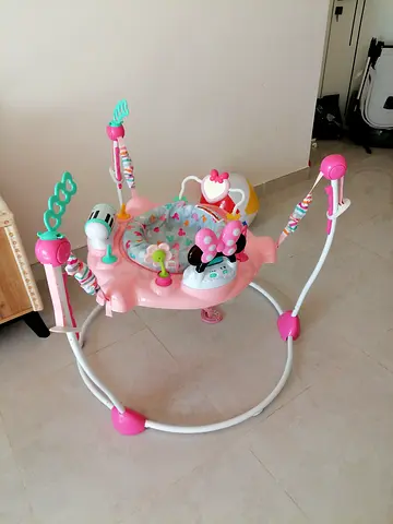 Pink Minnie Baby Jumper (Exersaucer) - Gently Used