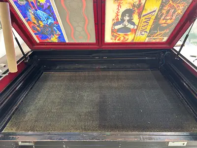 Used CO₂ Laser Cutter and Engraver – 137×87 cm Bed – Chiller  Exhaust Included